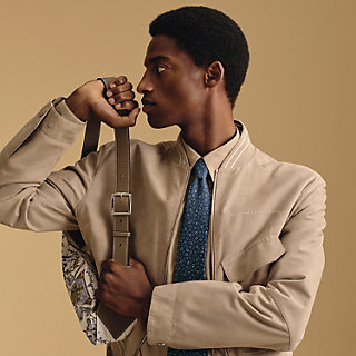 Metal en Vrac Twillbi tie - Blue | Hermès Canada